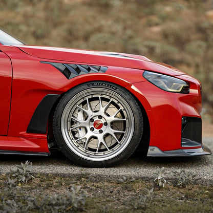 G87 M2 GT3 Style Vented Carbon Fenders