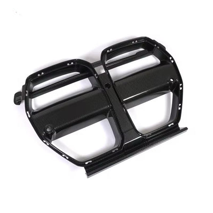 G8X M3 | M4 Dry Carbon GT3 Style Grill (with mesh)