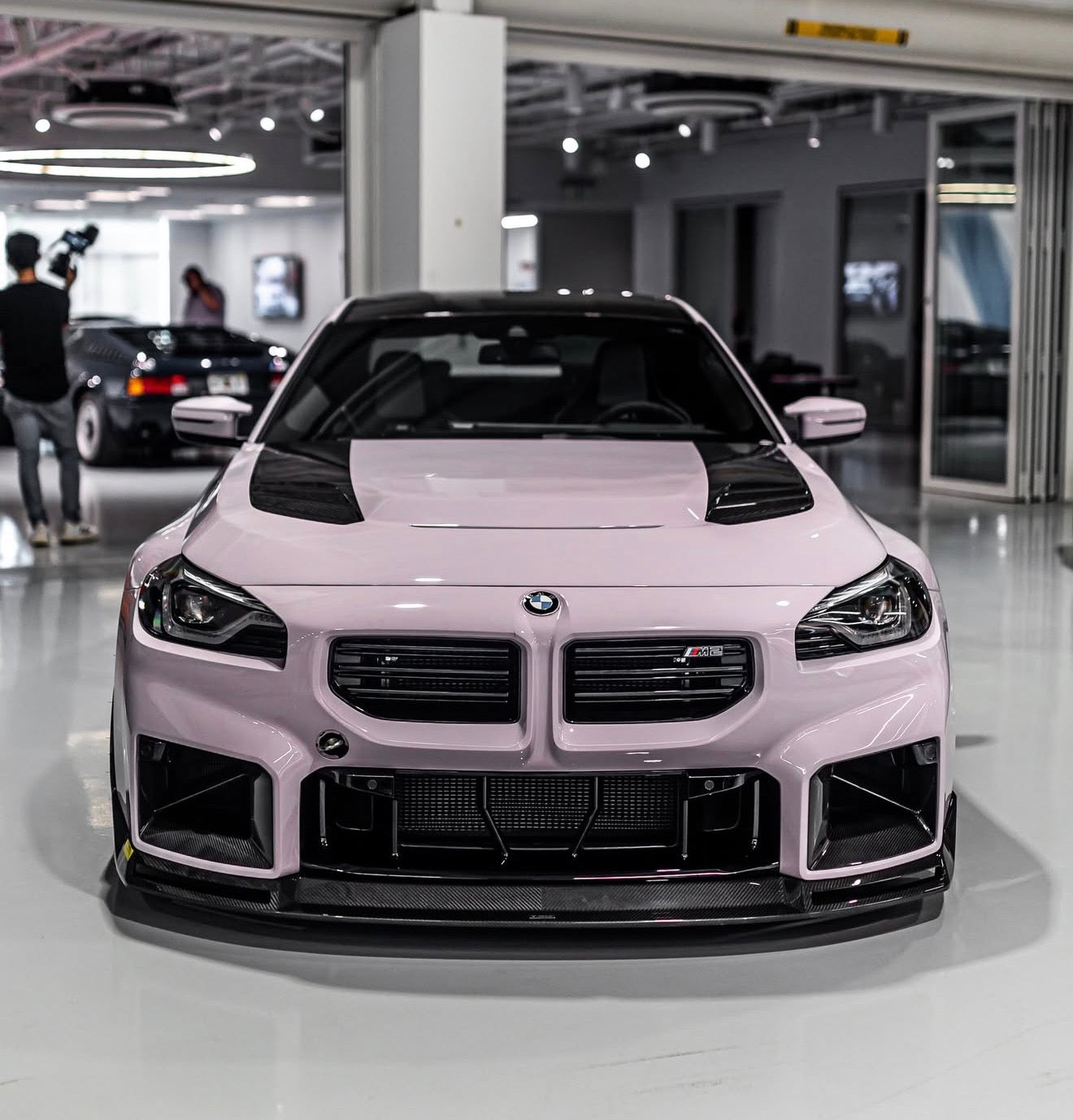 G87 M2 Dry Carbon Front Lip Type 3