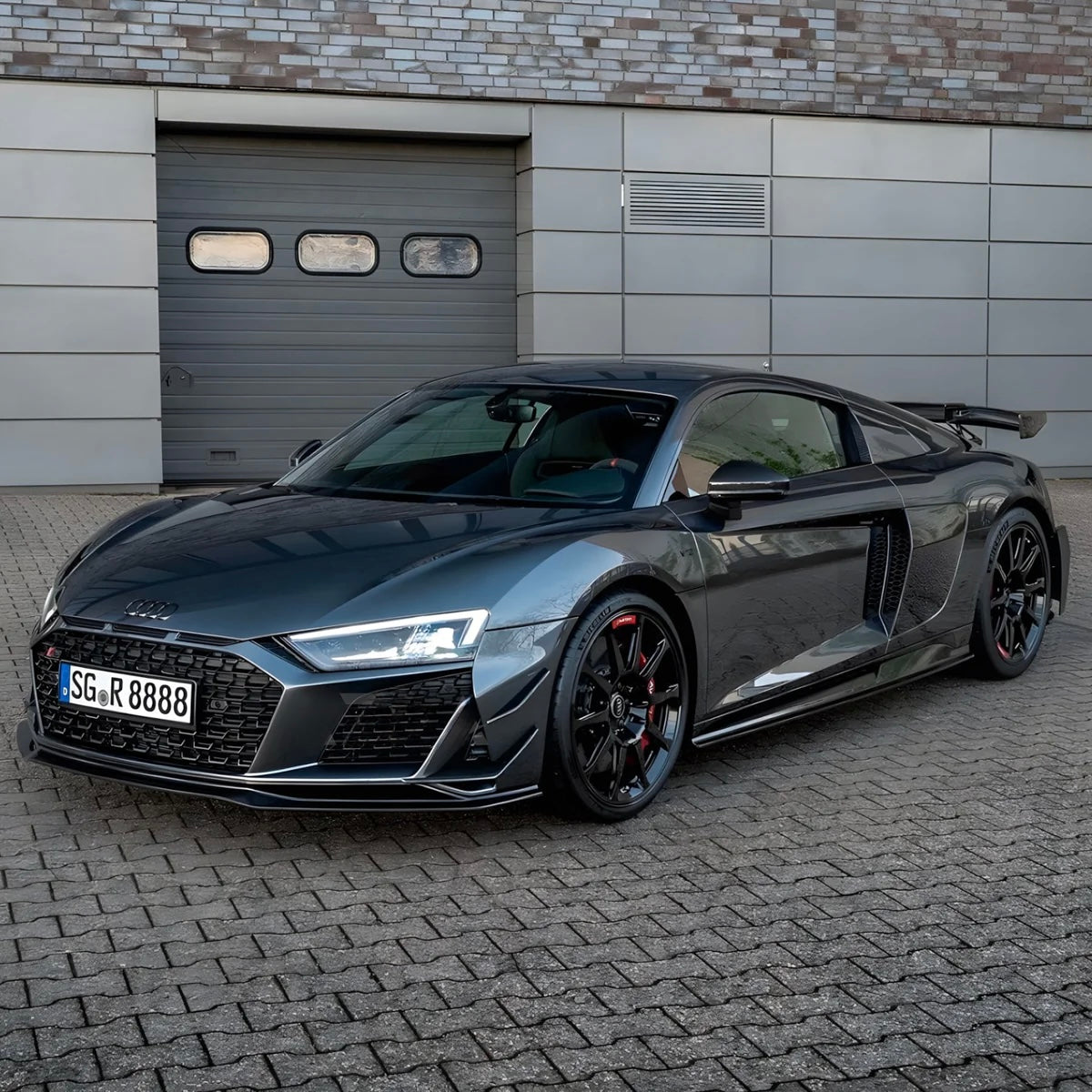 Audi R8 Carbon Fiber Front Lip Type 1 (2020-2023)