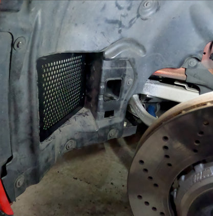 G8X M2 M3 M4 Fender Liner increased clearance mesh kit