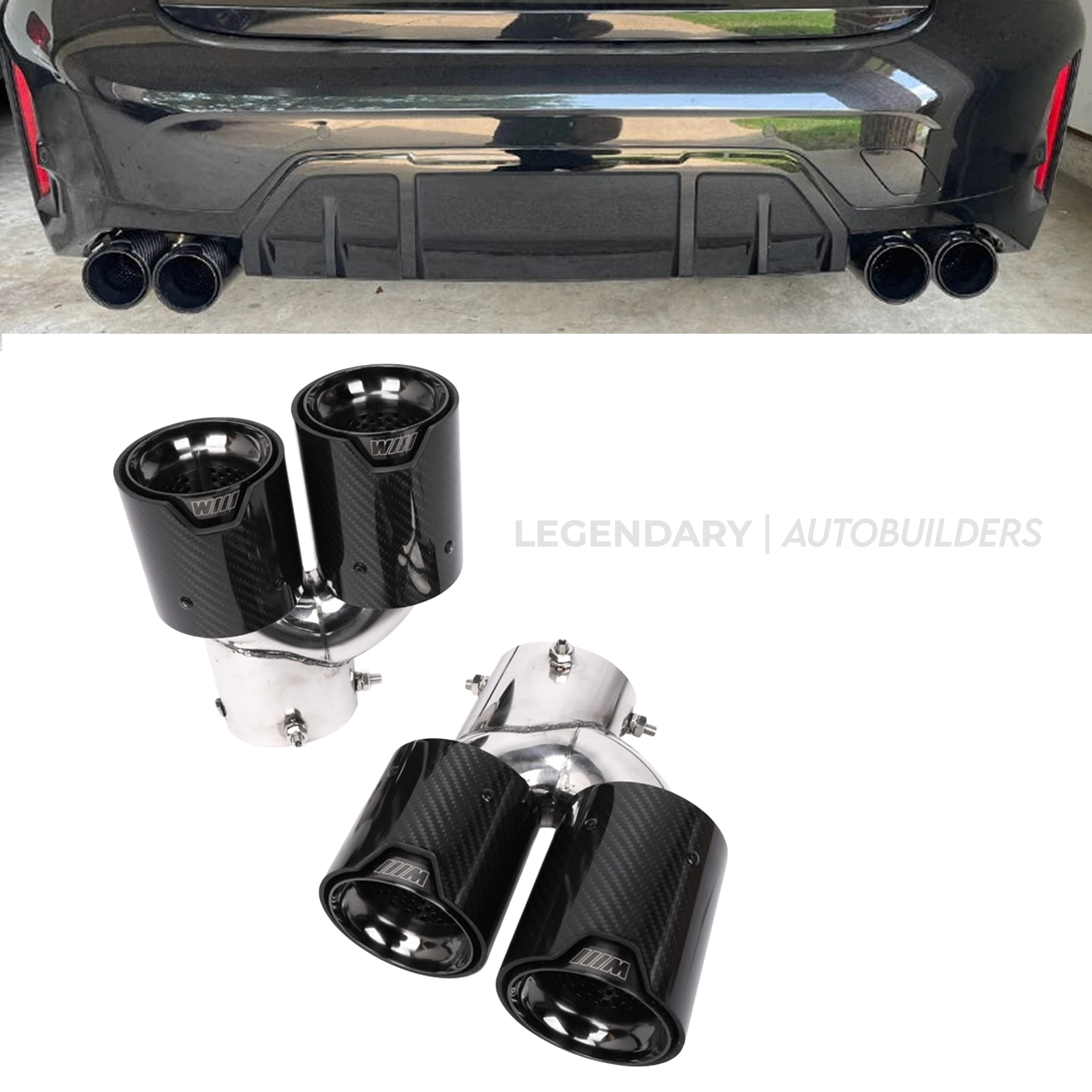 G20 M340i | M440i | M240i Carbon M Exhaust Tips