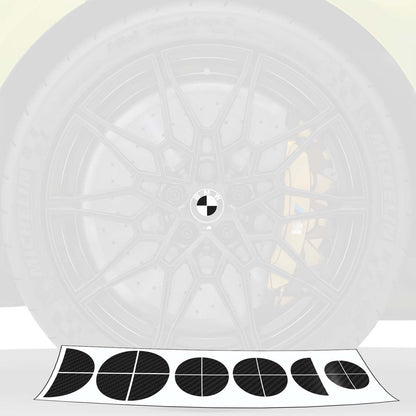 2021-2025 BMW G80 M3 Roundel Overlay Decals
