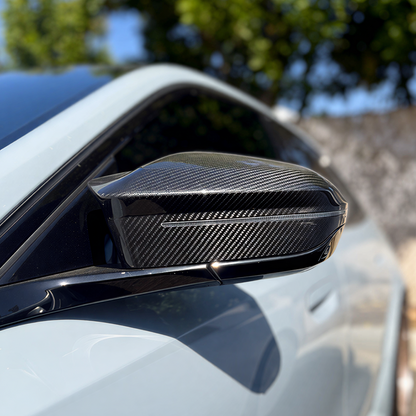 G90 G99 M5 Dry Carbon Mirror Cover Replacement