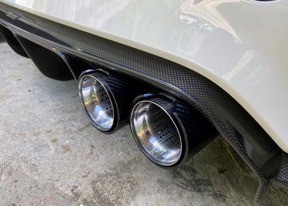 Carbon Fiber Exhaust Tips for F80 M3, F82/F83 M4 and F87 M2 Comp