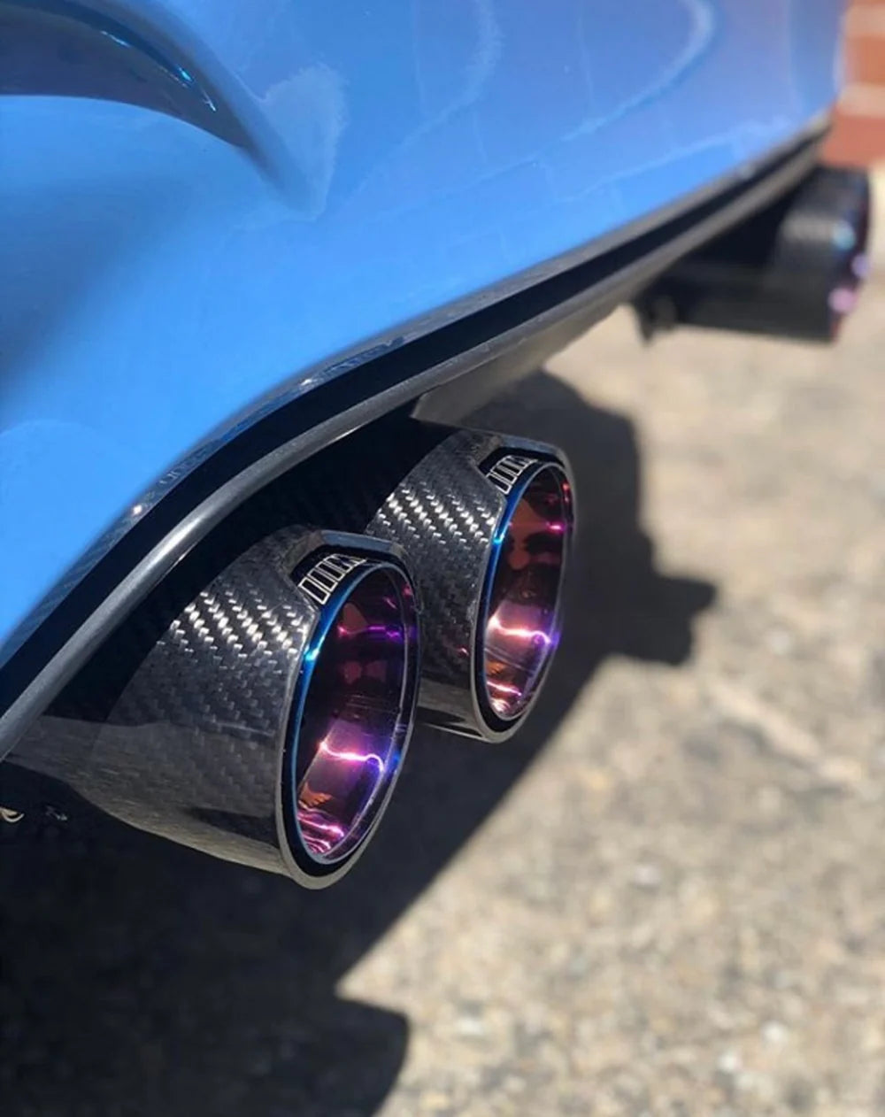Carbon Fiber Exhaust Tips for F80 M3, F82/F83 M4 and F87 M2 Comp