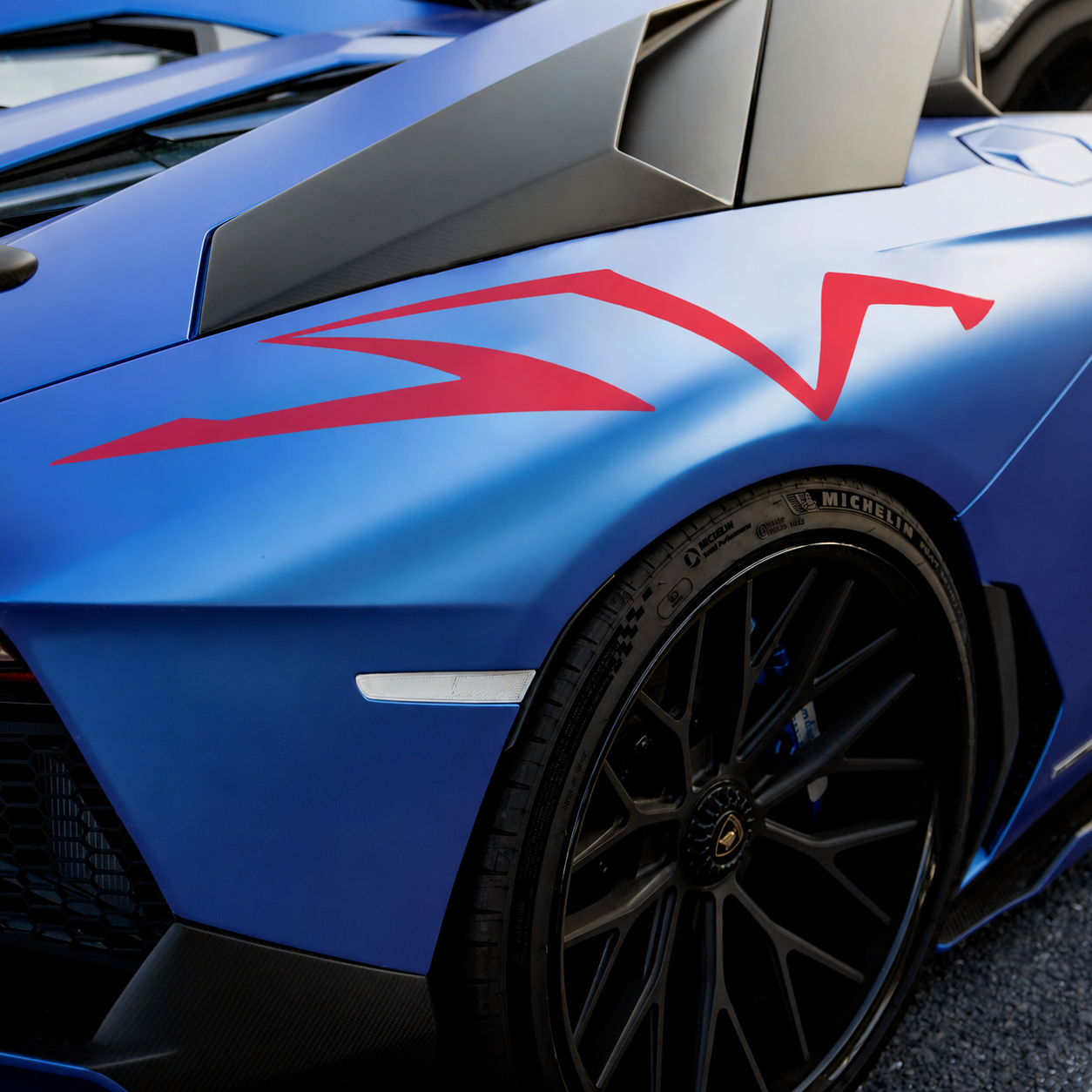 Lamborghini Aventador SV Decals – OEM Replica Vinyl Graphics (Pair)