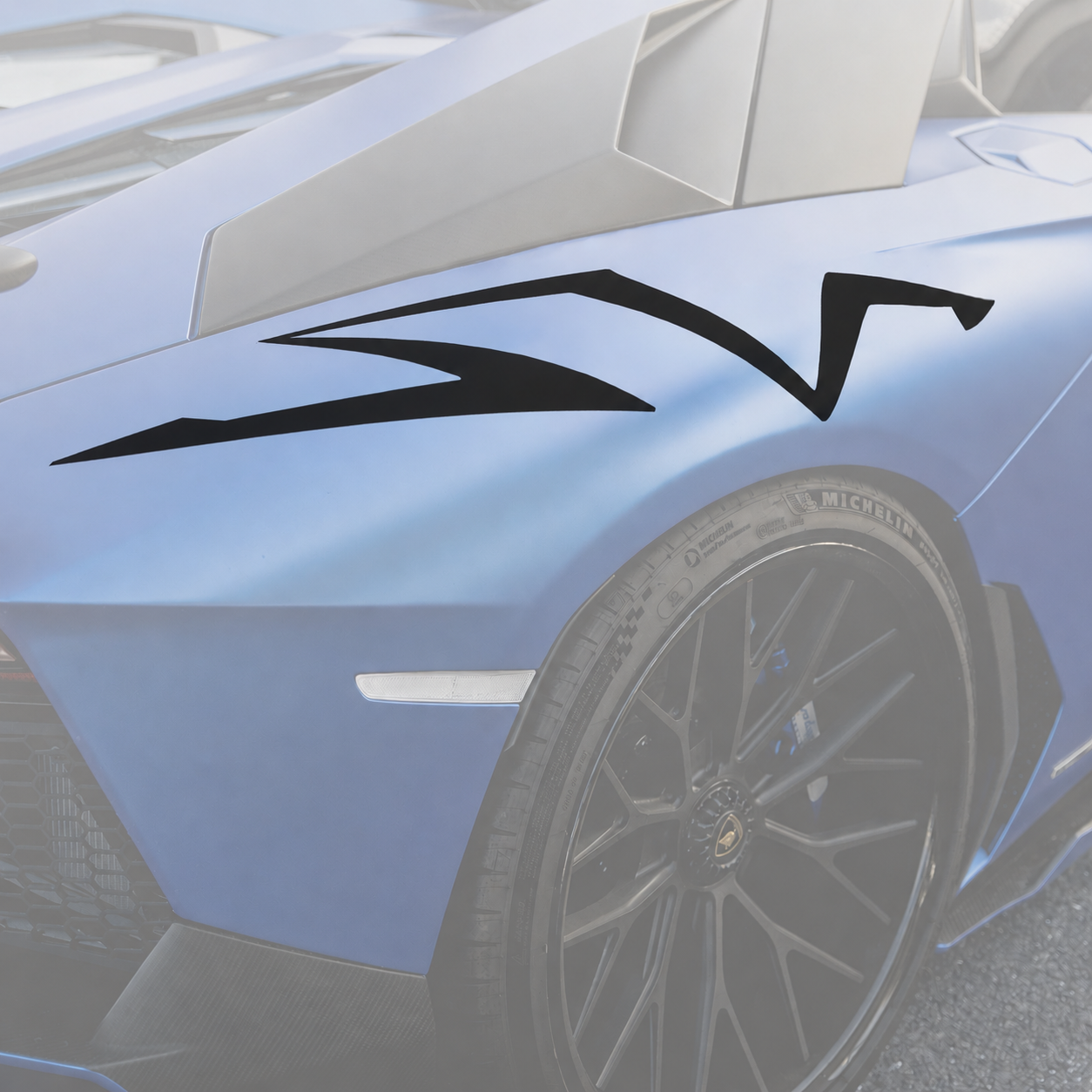 Lamborghini Aventador SV Decals – OEM Replica Vinyl Graphics (Pair)