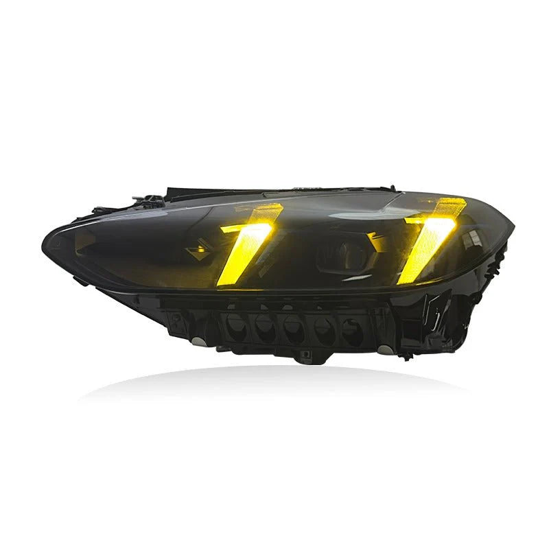 G8X G22 BMW Snake Eyes Headlights CSL Yellow/White 2021-2024