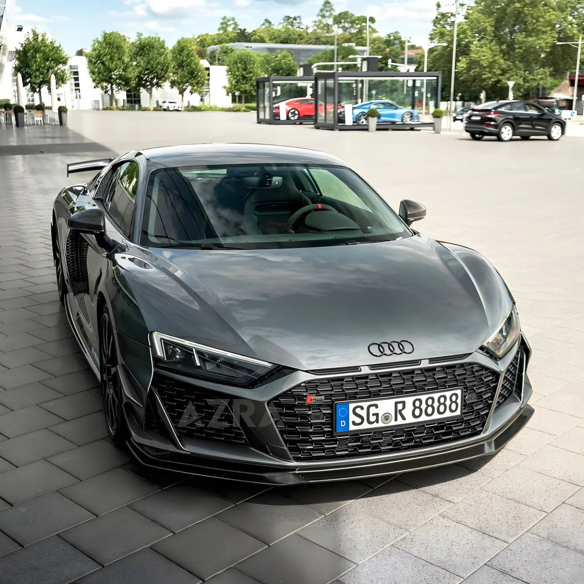 Audi R8 Carbon Fiber Front Lip Type 1 (2020-2023)