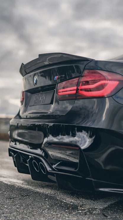 F80 M3 | F30 3-Series High Kick Carbon Trunk Spoiler