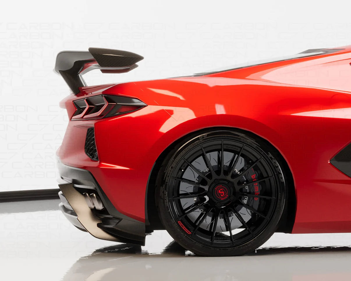 (2020-2025) C8 Corvette Z06 style Carbon Trunk Spoiler