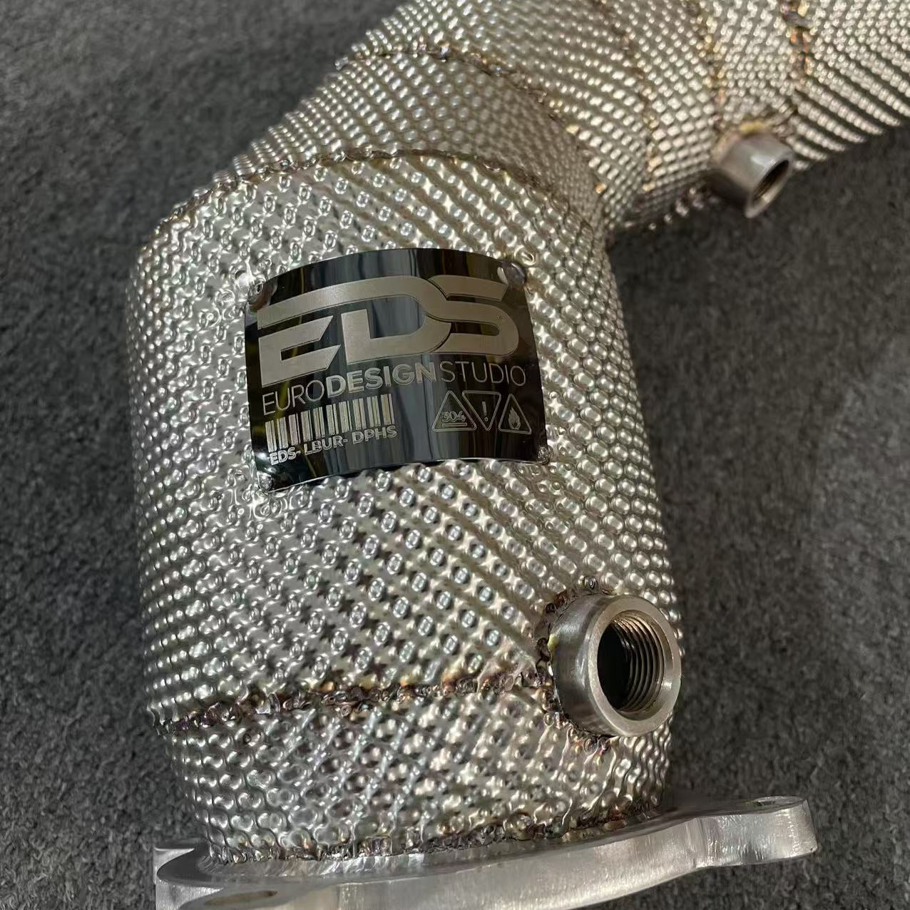 Euro Design Mclaren 720s Catless Downpipes
