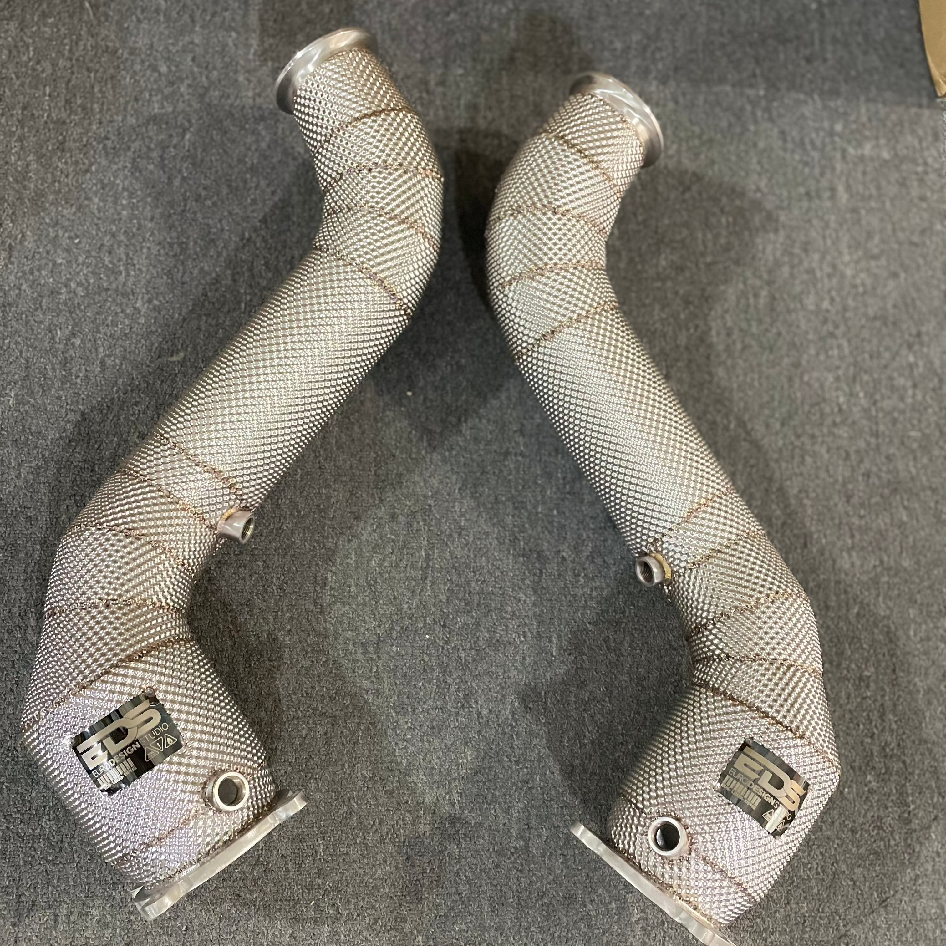 Euro Design Mclaren 720s Catless Downpipes