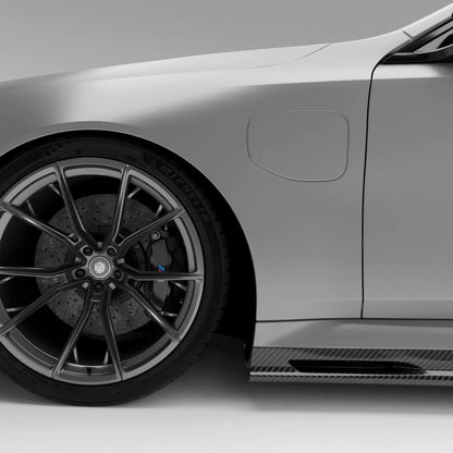 2025+ G90 M5 Carbon Side Skirts RZ style