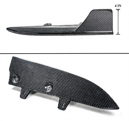 BMW G20 19-26 M Sport Carbon Fiber Rear Bumper Winglet