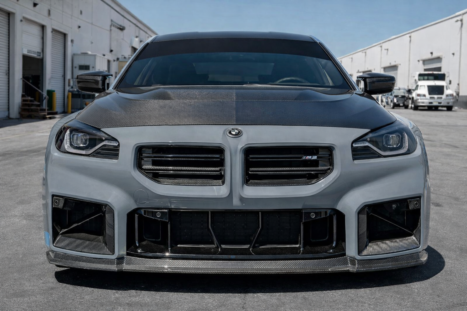 OEM G87 M2 Carbon One-Piece Front Grill