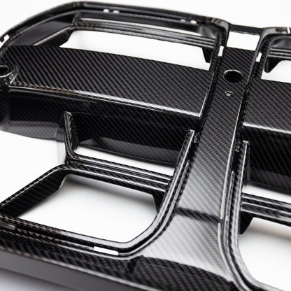 G8X CSL-Style Dry Carbon Fiber Front Grille | BMW G80 M3 & G82/G83 M4