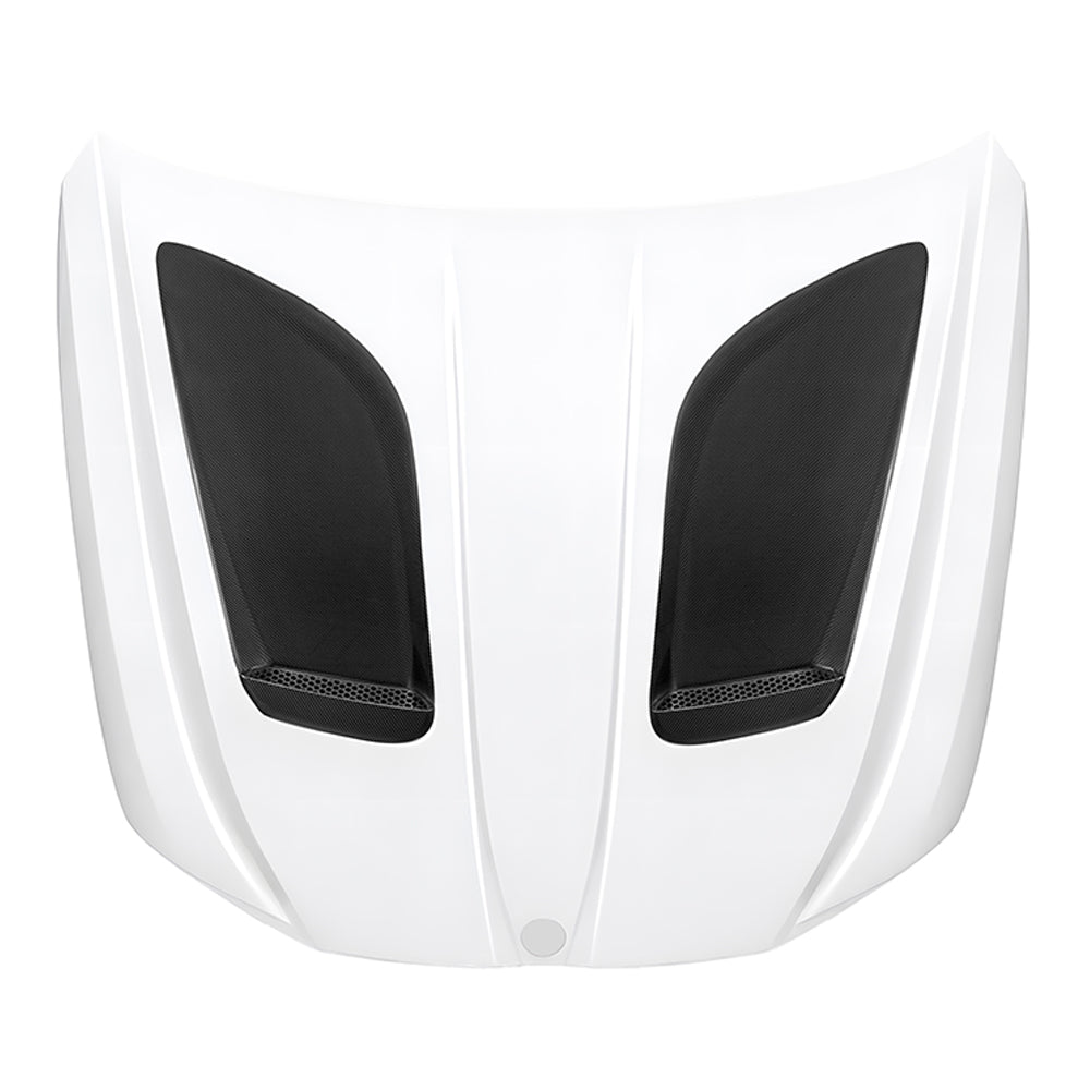 2025+ BMW G90/G99 M5 SOOQOO V2 Vented Hood — White Primer