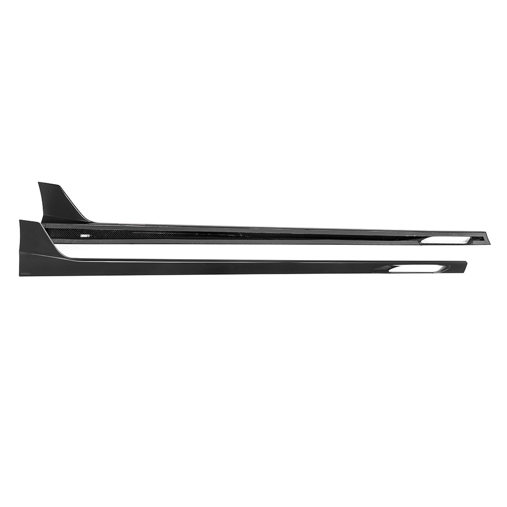 2025+ BMW G90/G99 M5 SOOQOO V2 Dry Carbon Side Skirts