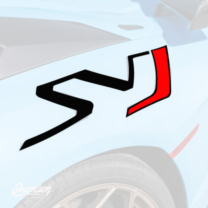 Lamborghini Aventador SVJ Decals – OEM Replica Vinyl Graphics (Pair)