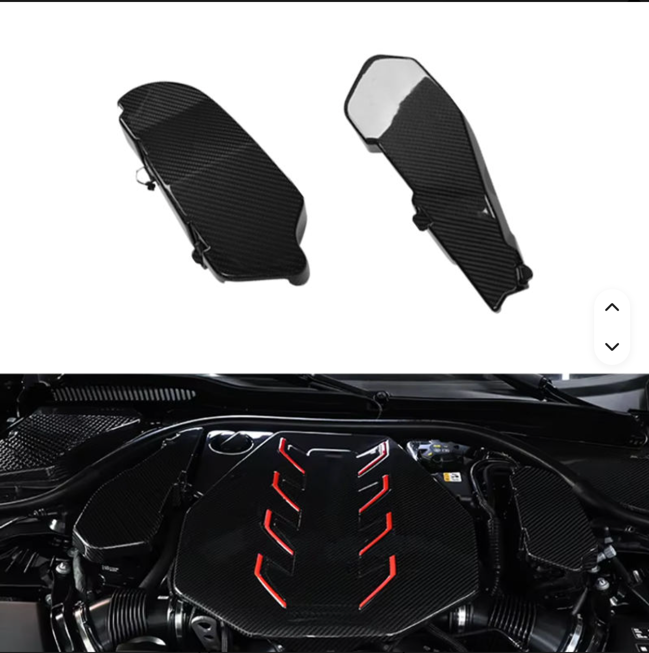 Dry Carbon Battery Terminal Cover for the BMW M5 G90 and G99