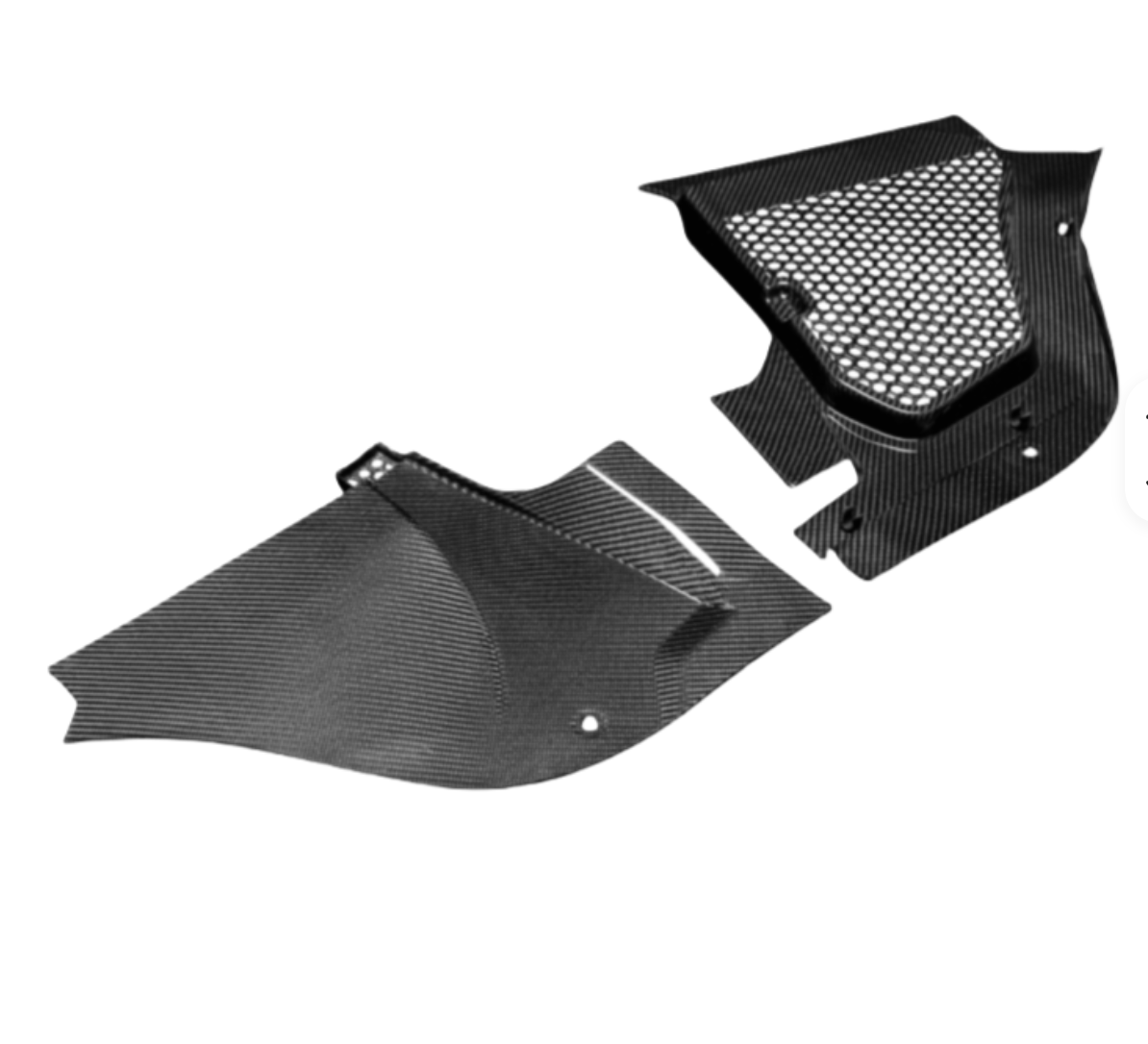 G90 G99 M5 Dry Carbon Engine Compartment Trim