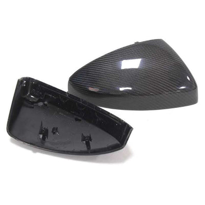 Reference photo — Audi R8 Gen 2 carbon fiber replacement mirror caps