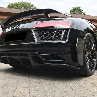 Audi R8 Carbon Fiber Front Rear Bumper Sides