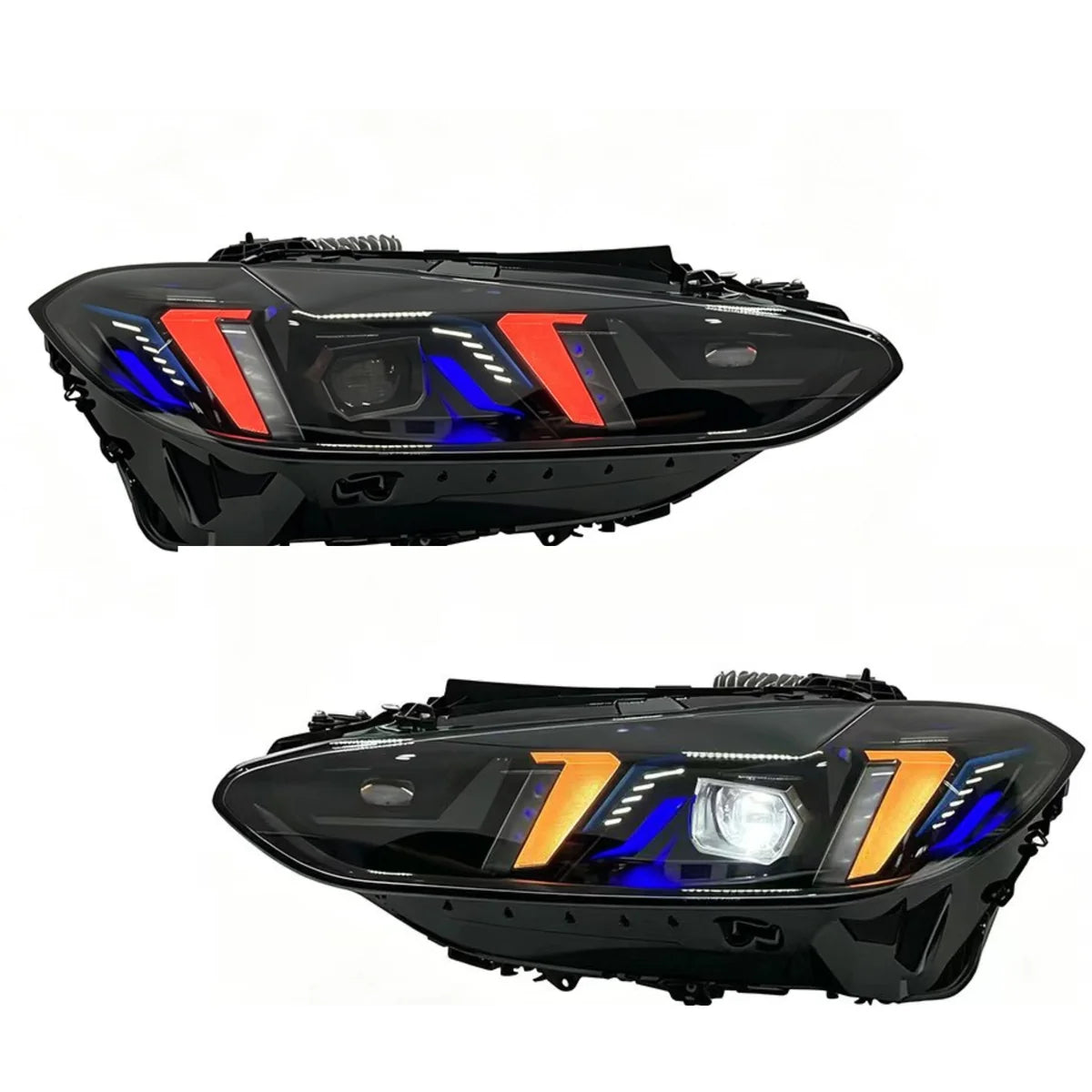 BMW G80 M3 G82 M4 G22 RGB Snake Eye LED headlights