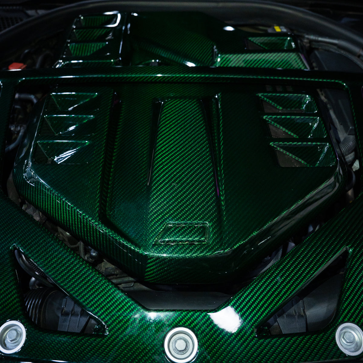 LAB BMW G80 M3 / G82 G83 M4 Carbon Engine Bay Kit