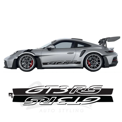 Porsche 992 GT3 RS Side Decals – OEM-Spec Pre-Cut Vinyl Graphics Kit