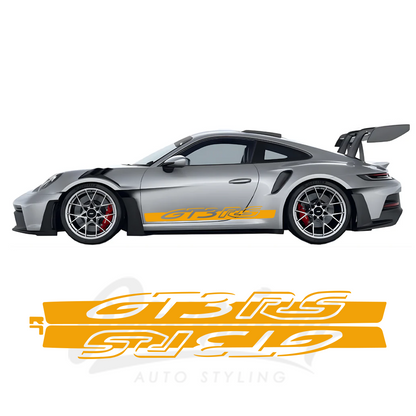 Porsche 992 GT3 RS Side Decals – OEM-Spec Pre-Cut Vinyl Graphics Kit