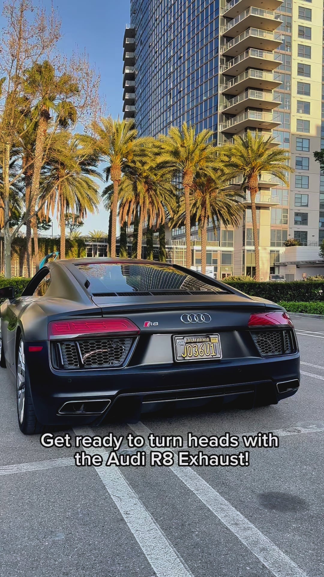 Load video: Euro Design R8 Catback Exhaust System w/ Valves