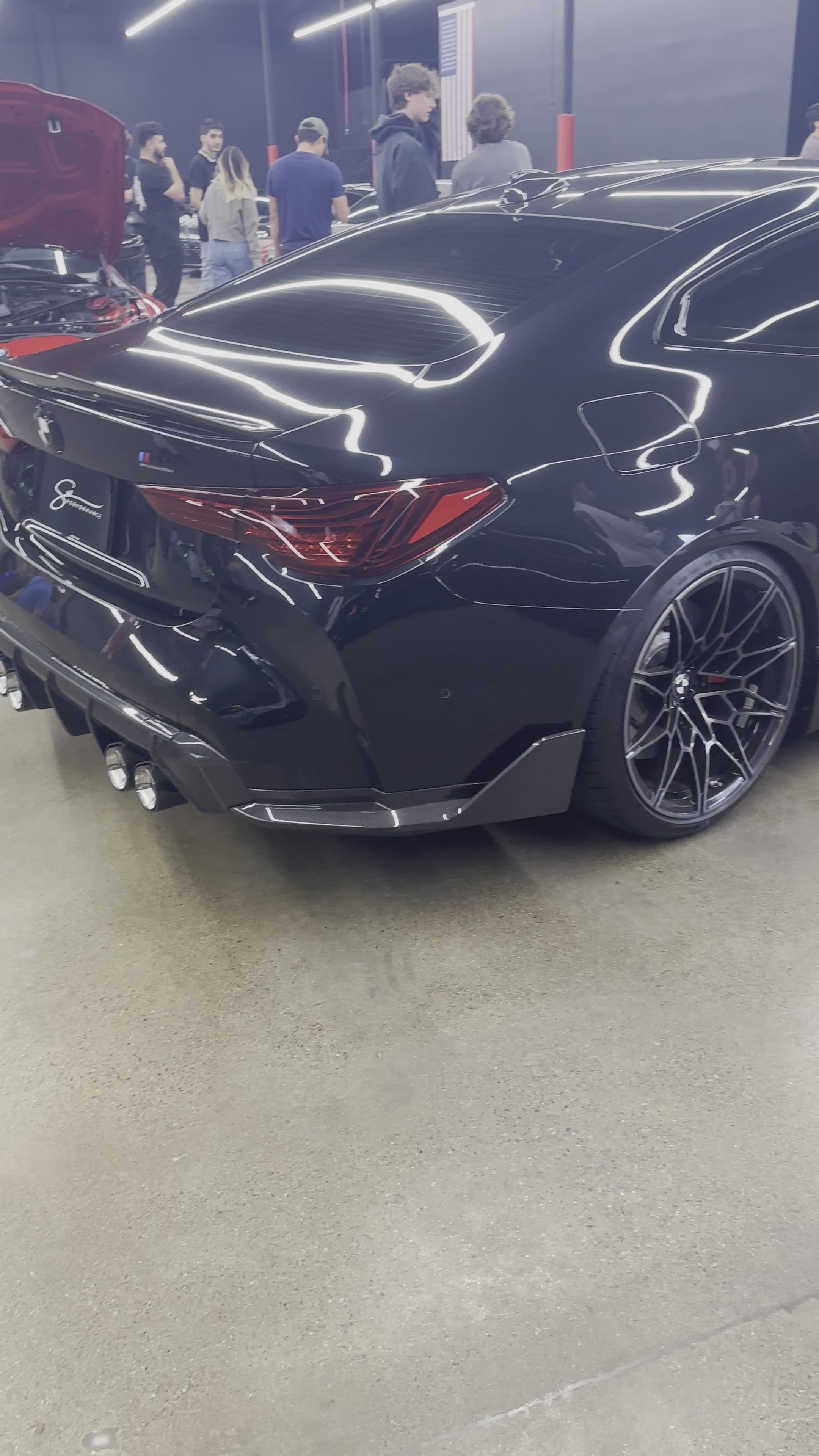 G82 M4 Carbon Rear Bumper Diffuser Sides