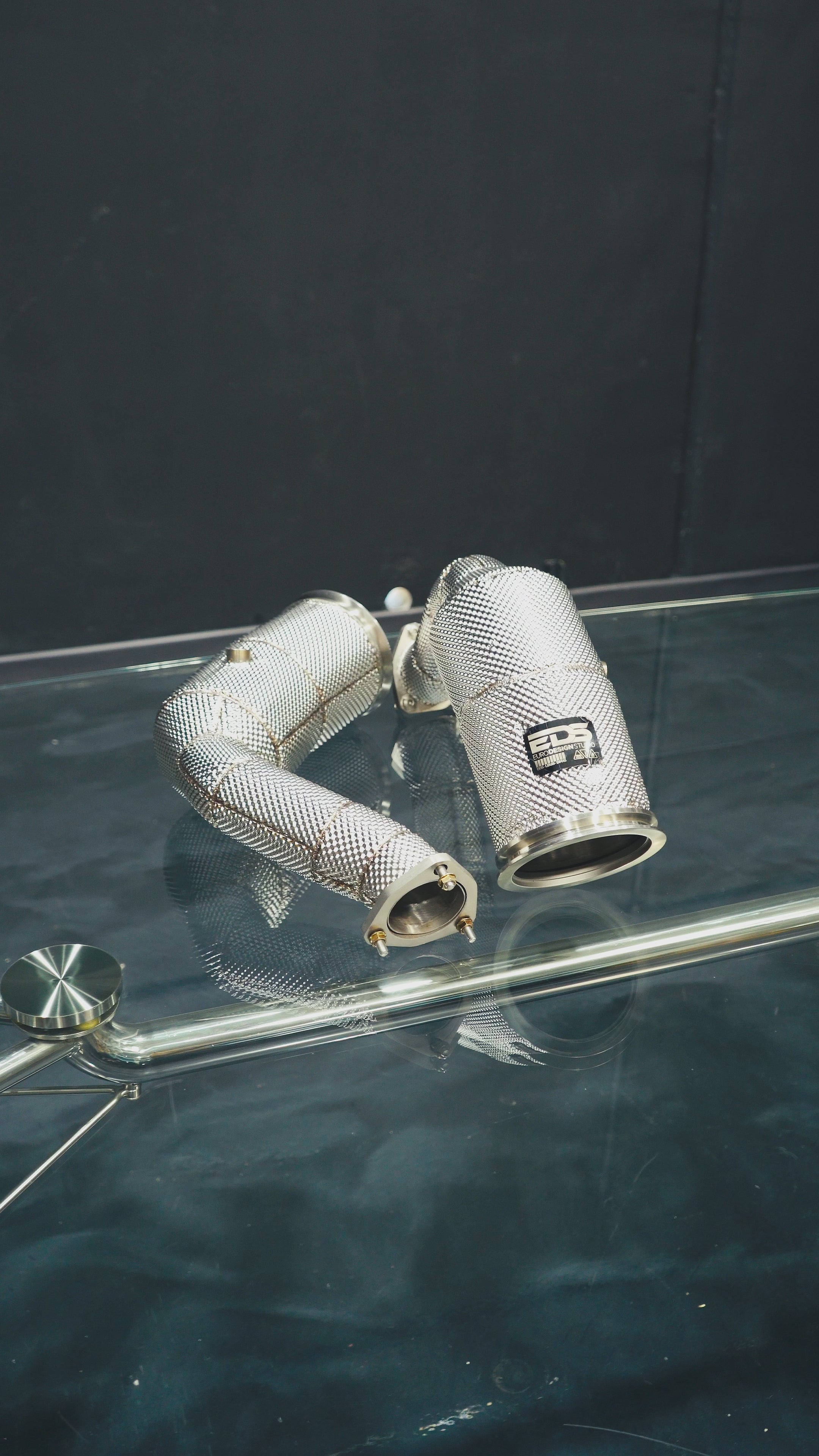 Euro Design Urus Catless Downpipes Racepipes