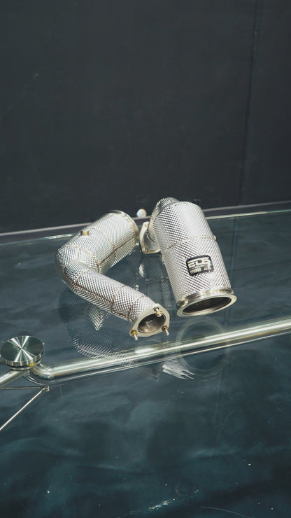 Euro Design Urus Catless Downpipes Racepipes