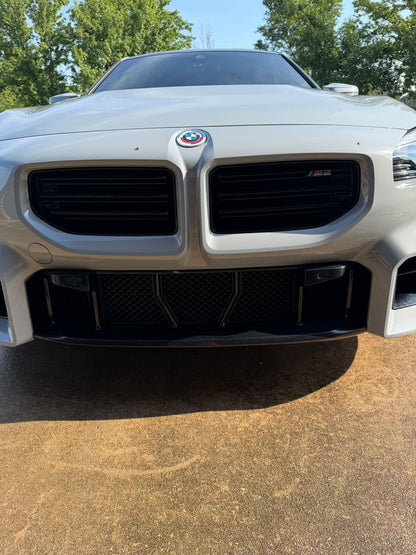 BMW G87 M2 five-piece lower front bumper protective mesh — image 6