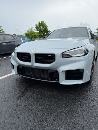 BMW G87 M2 five-piece lower front bumper protective mesh — image 11