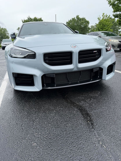 BMW G87 M2 five-piece lower front bumper protective mesh — image 10