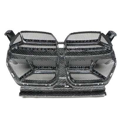 G8X CSL carbon front grille with radiator protection mesh