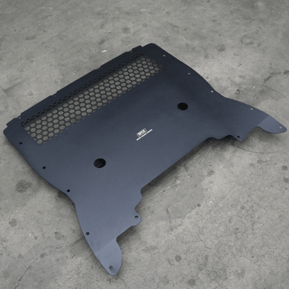 WCE Performance Skid Plates WCE S63TU Metal Oil Cooler Guard Skid Plate -  F90 M5 / F92 M8