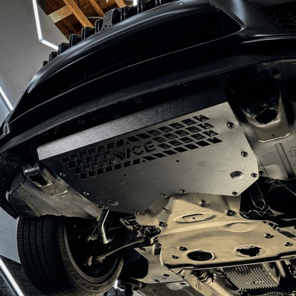 WCE Performance Skid Plates WCE S63TU Metal Oil Cooler Guard Skid Plate - F91 F92 F93 M8