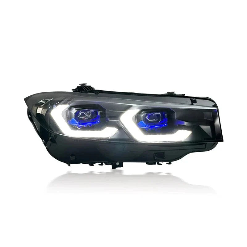 West Coast Euros Lighting G8x Laser Style Color Switching Yellow/White LED Headlights - G20 3 Series (LCI)