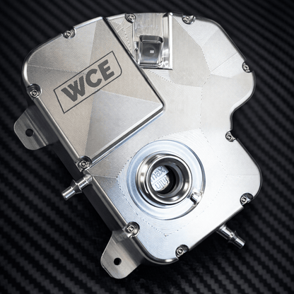 West Coast Euros Performance Full Silver Billet WCE S63 TU4 Billet Coolant Reservoir Expansion Tank - F90 M5 / F92 M8