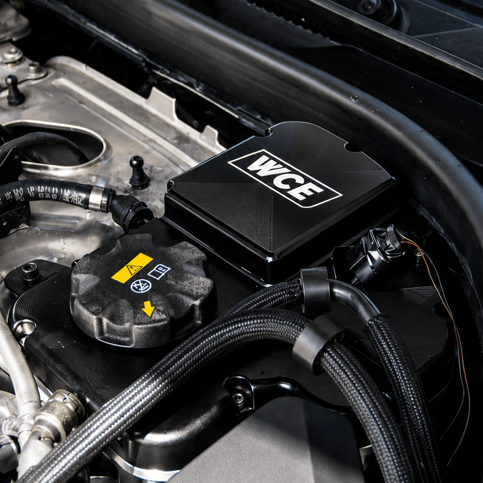 West Coast Euros Performance WCE S63 TU4 Billet Coolant Reservoir Expansion Tank - F90 M5 / F92 M8